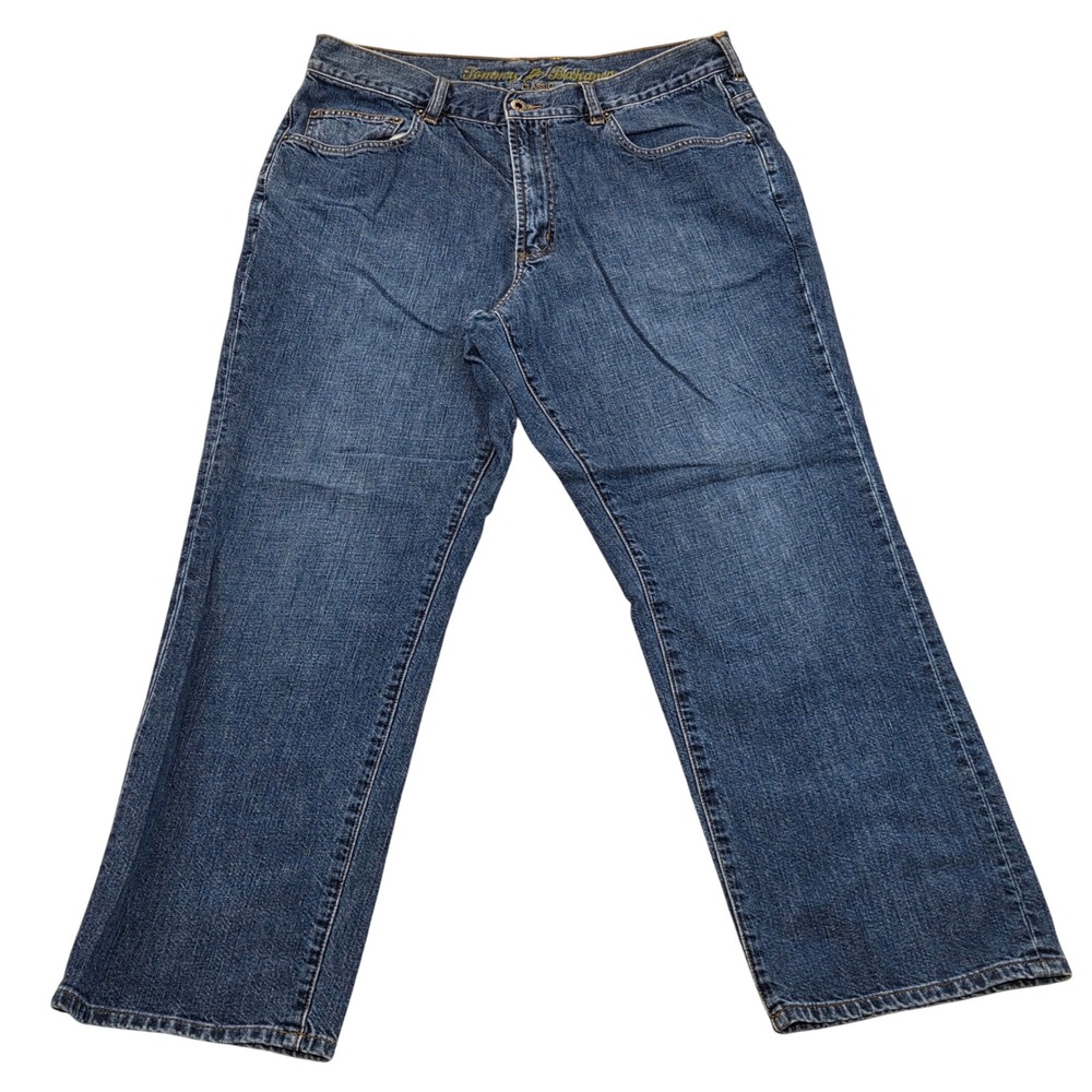 Tommy Bahama Classic‎ Fit Jeans Mens 38x30 Blue Denim Cotton Straight Leg